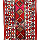 175x140 cm Antique Uzbek Hand Embroidered Patchwork Wedding Camel flank decoration wall hanging  Nr: UZ  - 15