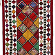 180x133 cm Antique Uzbek Hand Embroidered Patchwork Wedding Camel flank decoration No:UZ  - 16