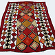 160x120 cm Antique Uzbek Hand Embroidered Patchwork Wedding Camel flank decoration No:UZ  - 17