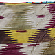 132x107 cm Antike  usbekische Seide Ikat   Wandbehang UZ/ 21