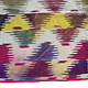 185x123 cm Antique  Uzbek tribal  Silk Ikat  Wall Hanging UZ/ 23