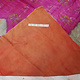 262x155 Vintage indischer rosa Saree Seidenschal Blockdruck Dekoration UZ/30