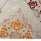 130x130 cm hand bestickte  Suzani Stickerei aus Uzbekistan  Nr:UZ-36
