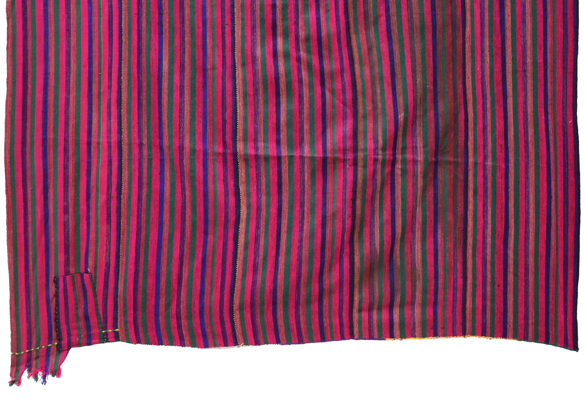 165x120  cm handgewebte Streifen Kelim  aus Uzbekistan  Nr:UZ-37