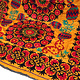290x195 cm Hand Embroidered suzani from Uzbekistan.Tablecloth, Wall hanging, Bedspread,Bedcover No.UZ-43