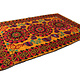 290x195 cm Hand Embroidered suzani from Uzbekistan.Tablecloth, Wall hanging, Bedspread,Bedcover No.UZ-43