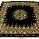 120x117 cm Hand Embroidered suzani from Uzbekistan.Tablecloth, Wall hanging, Bedspread,Bedcover No.UZ-47