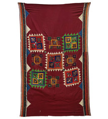 210x130 cm Hand Embroidered suzani from india .Tablecloth, Wall hanging,  r No.UZ-46