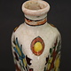 Vintage Hand Painted and Glazed islamic triangular Ceramic Vase Bottle No: - 4