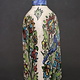 Vintage Hand Painted and Glazed islamic triangular Ceramic Vase Bottle No: - 6