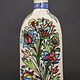 islamische Handbemalt und glasiert dreieckiger, geblümter Keramik flasche Nr:  - 6