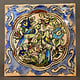 islamic ceramic Pottery tile No: A