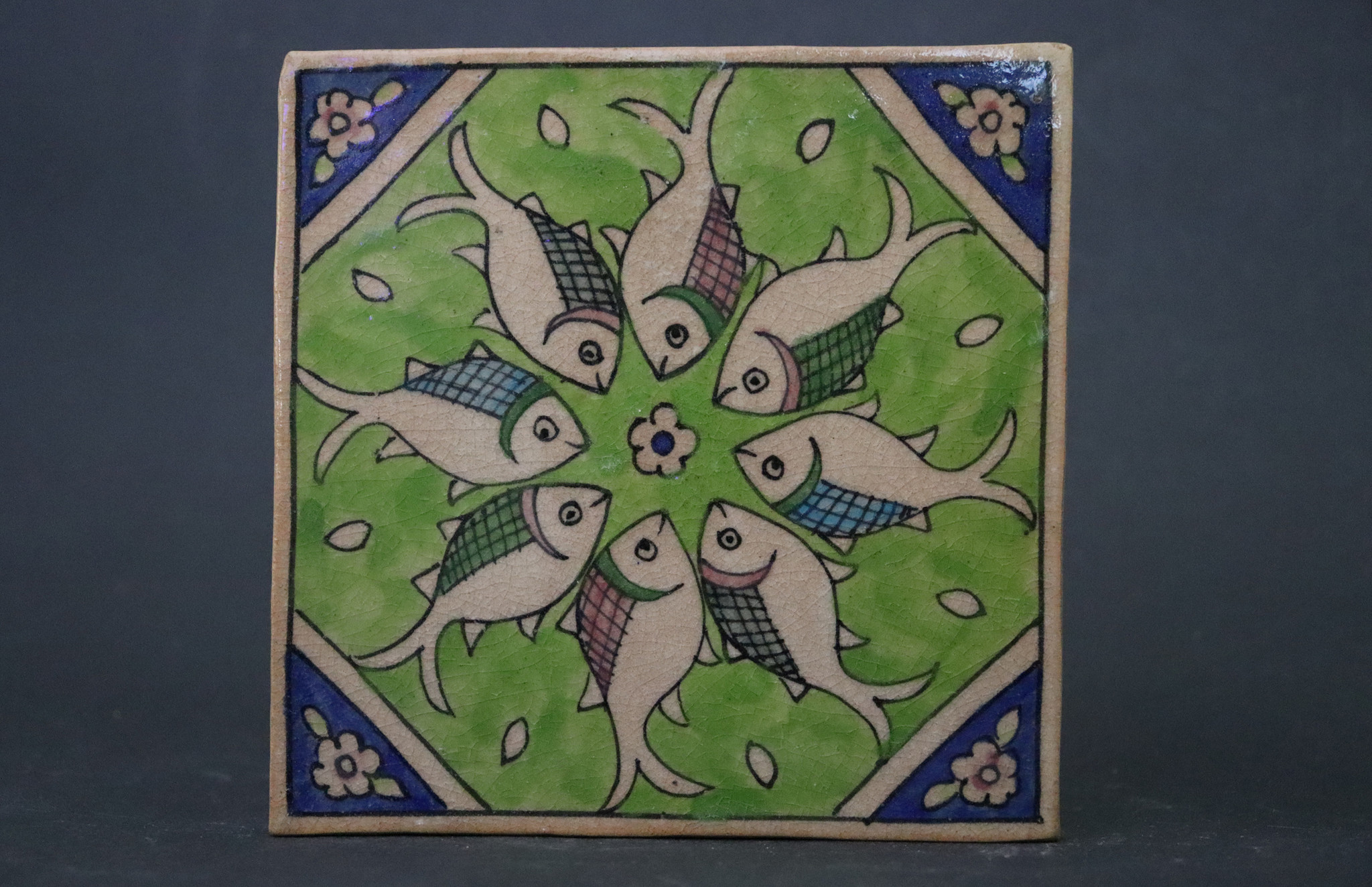 islamic ceramic Pottery tile No: - 13