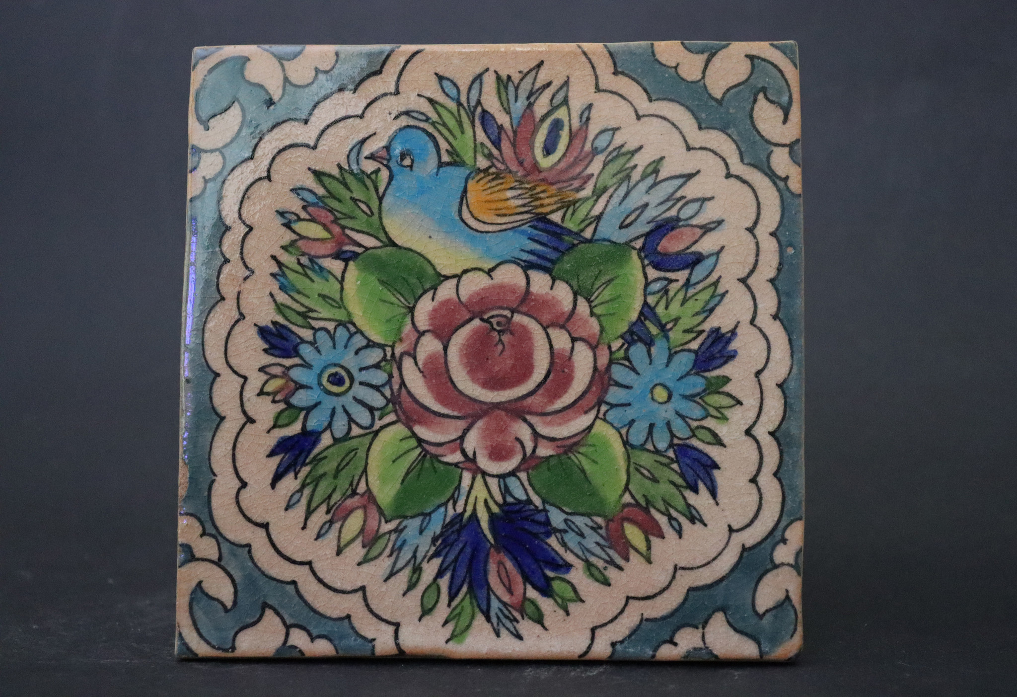 islamic ceramic Pottery tile No: - 8b