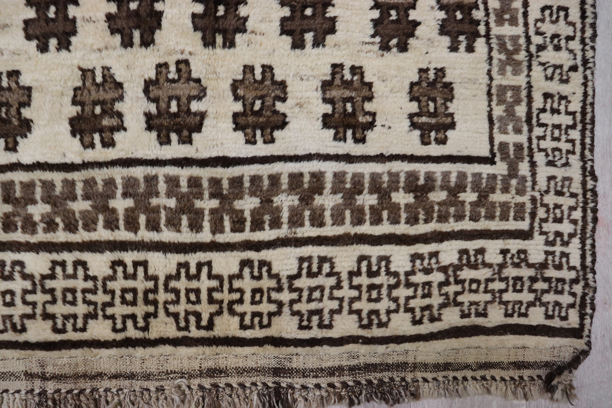 240x150 cm Antique tribal Nomadic Beloch Vintage hand-knotted carpet rug undyed natural handspun sheep wool froom Afghanistan nawid22/1