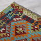 165x106 cm  oriental Handmade nomadic chobi kilim from Afghanistan No3