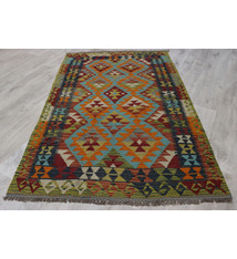 165x106 cm  oriental Handmade nomadic chobi kilim from Afghanistan No: 3