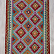 153x104 cm handgewebte nomaden orientt chobi Kelim aus Afghanistan  Nr: - 5418