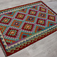 153x104 cm  oriental Handmade nomadic chobi kilim from Afghanistan No: - 5418