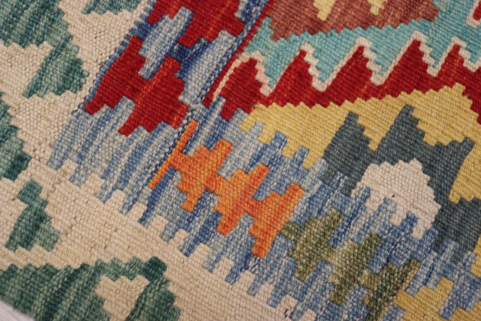 173x125 cm  oriental Handmade nomadic chobi kilim from Afghanistan No: - 5763