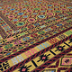 190x125  cm tribal Nomadic  nomads  Caucasian Soumak sumakh  Vintage Kilim rug  No-NAW2