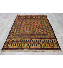 190x125 cm orient handgewebte kaukasisch Teppich Nomaden sumakh kelim Nr-NAW2