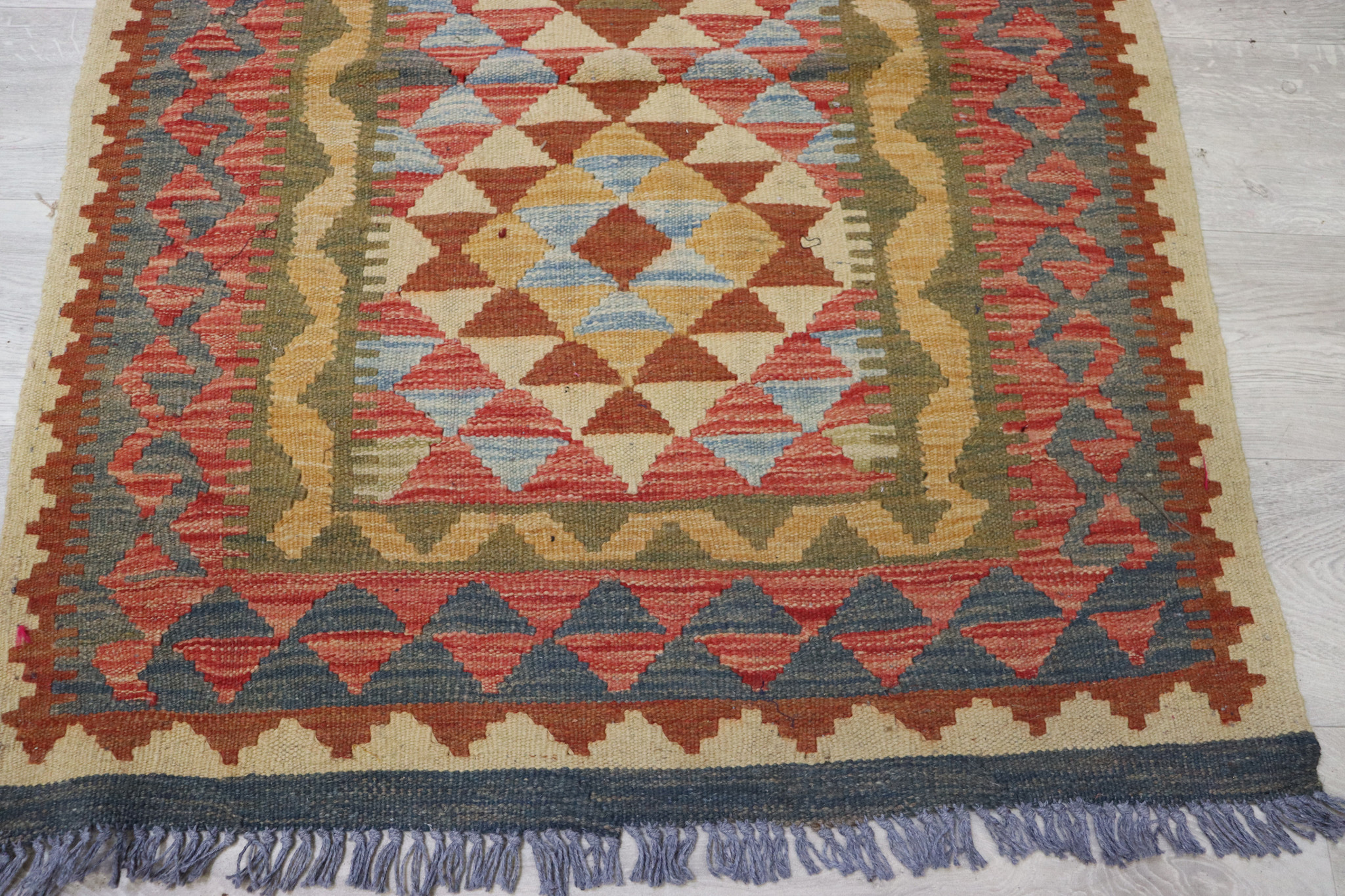 122x95 cm  oriental Handmade nomadic chobi kilim from Afghanistan No: -  KL/5