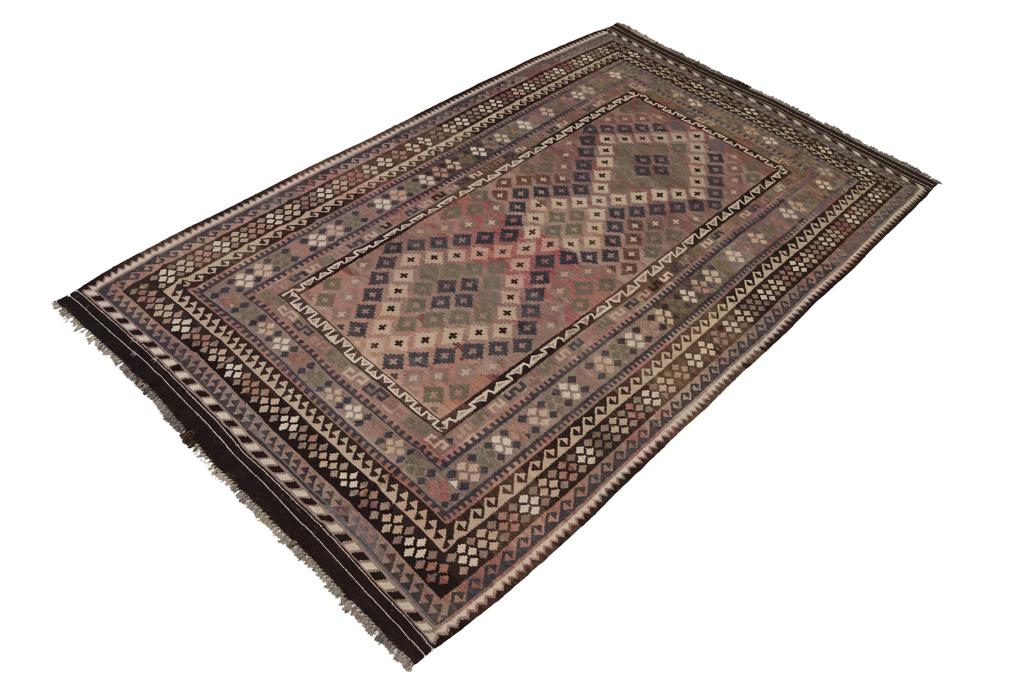 310x187   Afghan natural colors nomadic Kilim rug  No:262