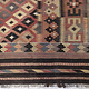 275x195 cm Afghan natural colors nomadic Kilim rug  No:267