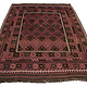 283x209 cm Afghan natural colors nomadic Kilim rug  No:263