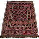 283x209 cm Afghan natural colors nomadic Kilim rug  No:263