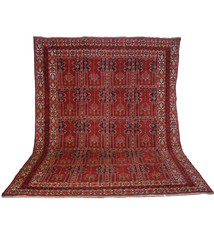 345x255 cm antik islamische handgeknüpfte Beshir Turkmen Saf Moschee Gebetsteppich janamaz wandteppich جائے نماز Jaye Namaz سجاجيد -