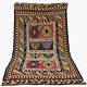 260x155 cm Antique very rare oriental Fine  nomadic Qashqai Kilim rug No: - 1001