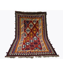 270x160 cm vintage handgewebte Nomaden  kelim  No: - 386