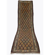 365x105 cm Antique rare oriental Fine  nomadic sarand Kilim rug No: - 5