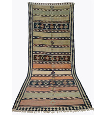 290x120 cm antik handgewebte Nomaden  kelim  No: - 802