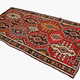 285x140  cm Antique very rare oriental Fine  nomadic caucasian Kilim rug No: - 529