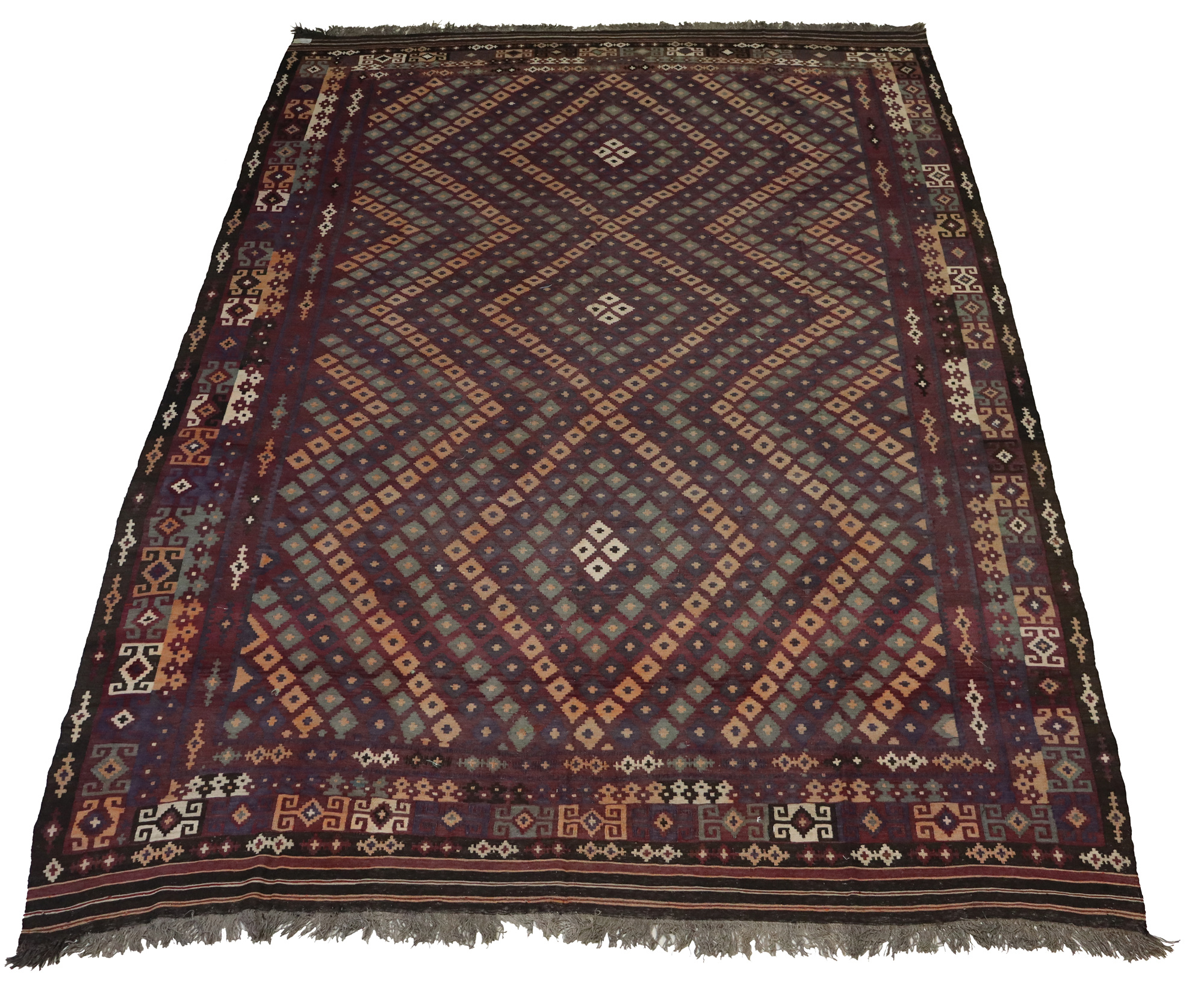 450x310  cm very rare oriental Fine  nomadic Kilim rug No: - 477