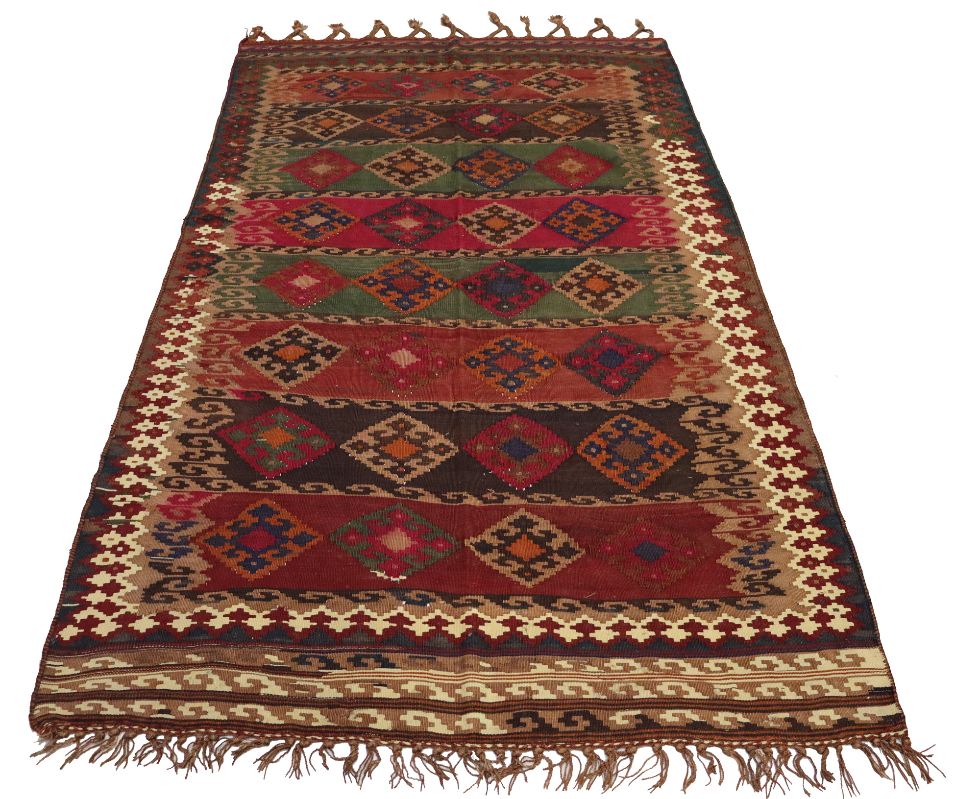 260x155  cm very rare oriental Fine  nomadic Kilim rug No: - 441