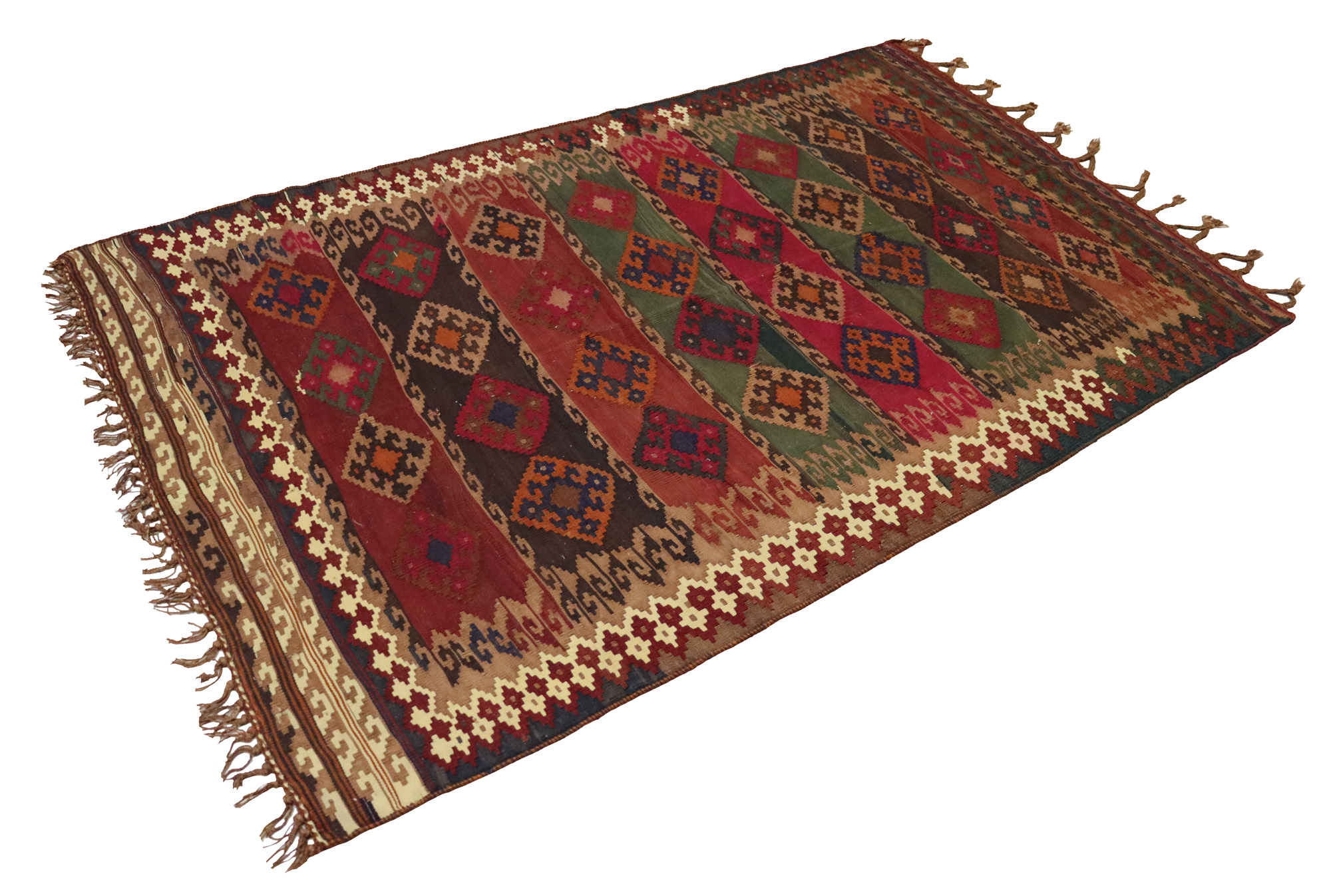 260x155  cm very rare oriental Fine  nomadic Kilim rug No: - 441