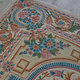 280x185 cm  suzani hand embroidered wall hanging, bedspread, bed coverlet from Kashmir india.