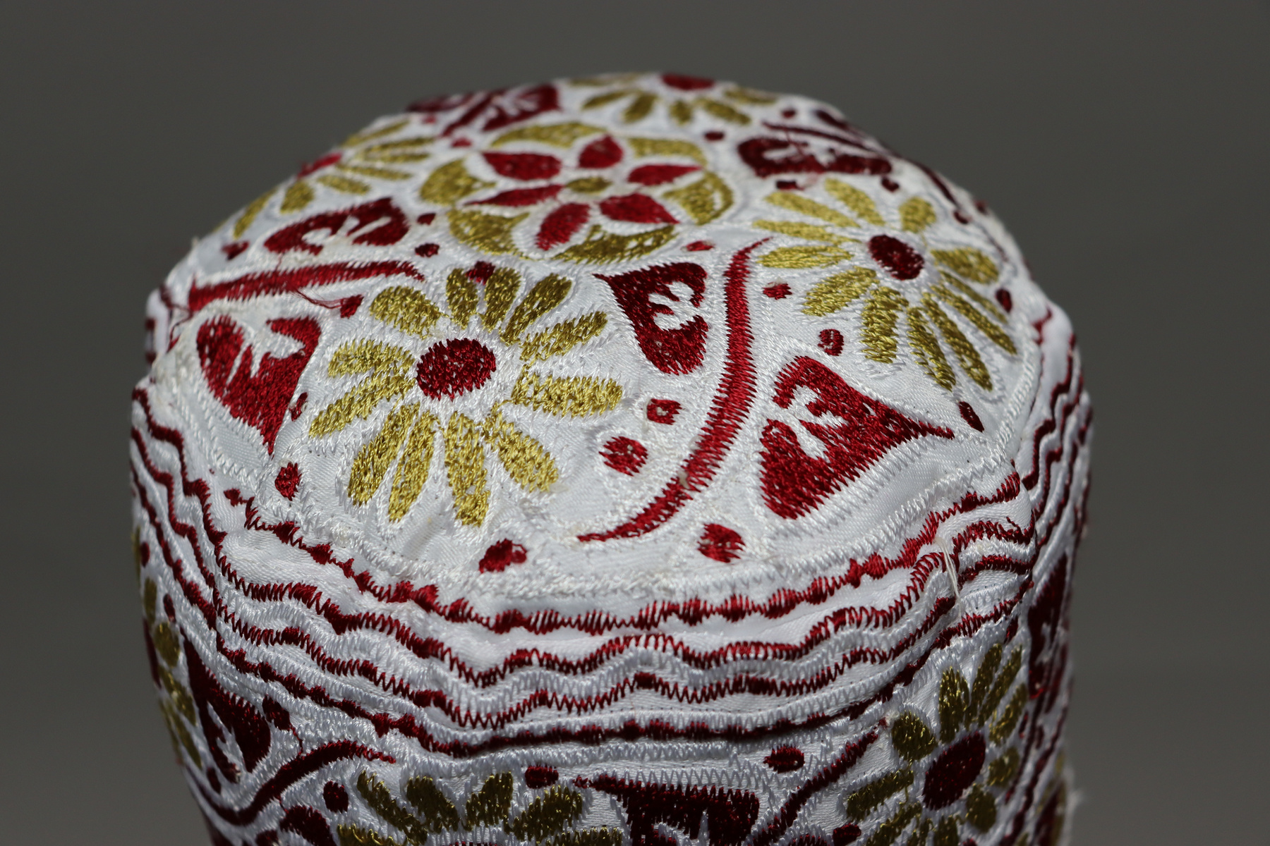 vintage embroidered Tall Omani Arab Style African Kufi Hat  No:22/5