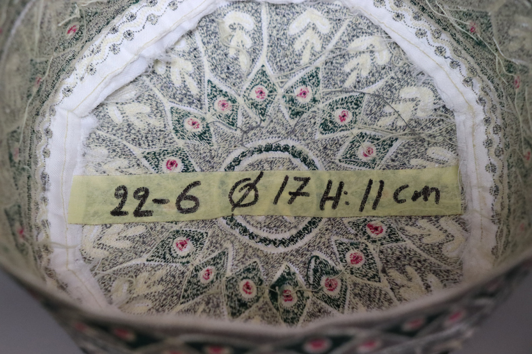 vintage embroidered Tall Omani Arab Style African Kufi Hat No:22/6