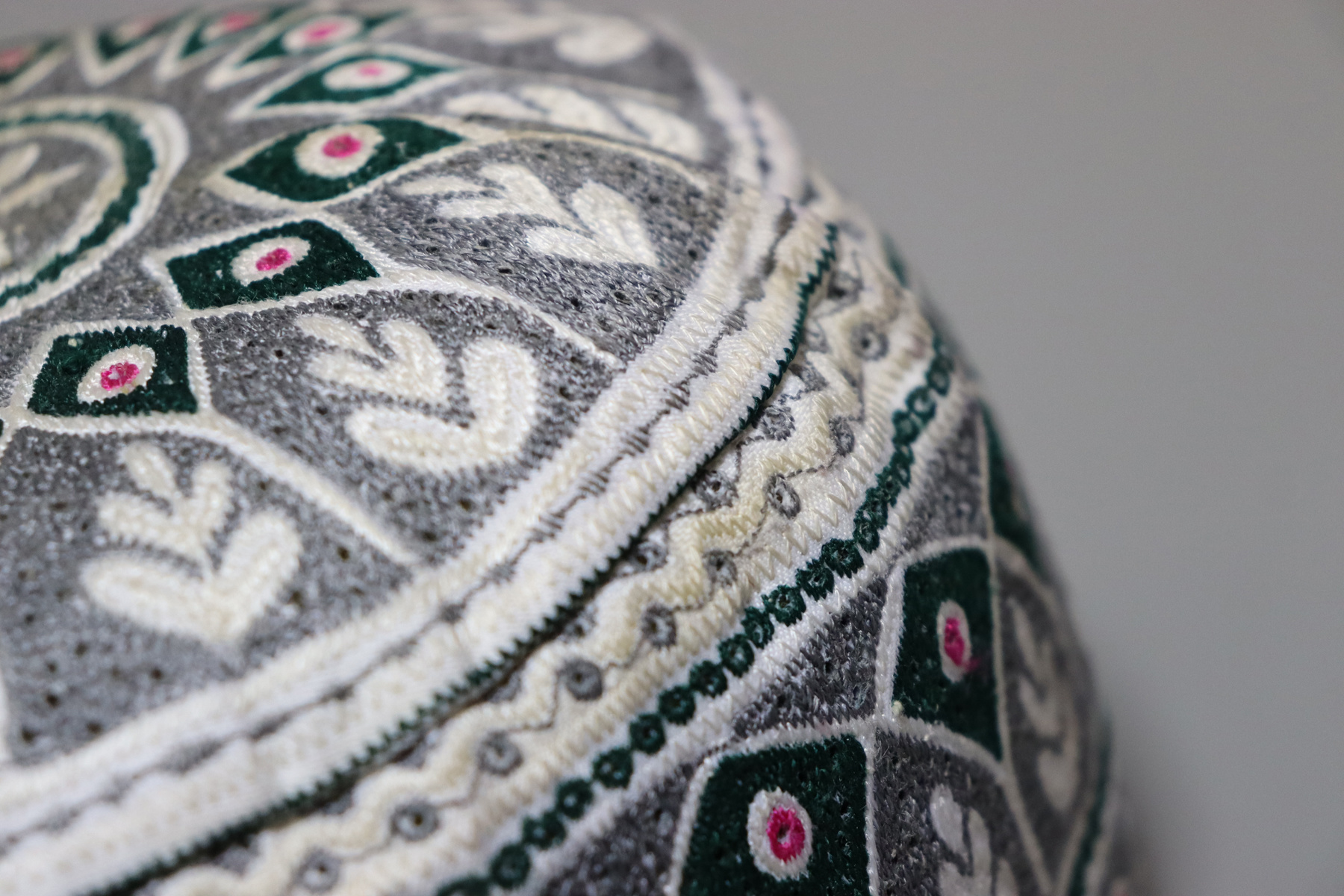 vintage embroidered Tall Omani Arab Style African Kufi Hat No:22/6