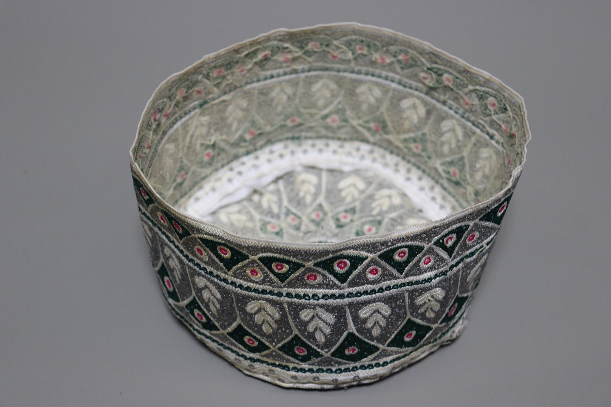 vintage embroidered Tall Omani Arab Style African Kufi Hat No:22/6