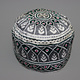 vintage embroidered Tall Omani Arab Style African Kufi Hat No:22/6