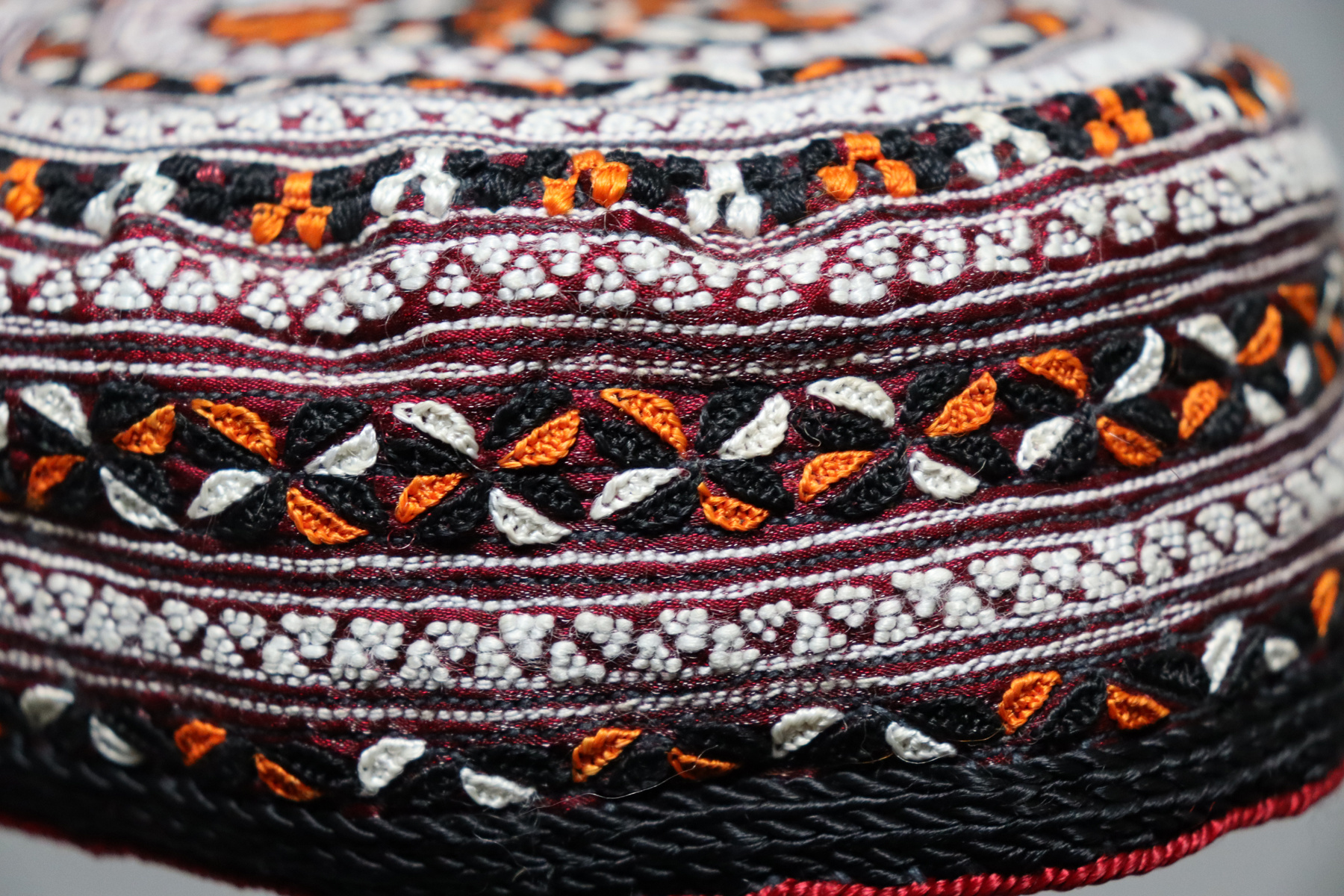 vintag hand embroidered  Child’s TEKKE tribe Hat, Baby Cap No:22/10