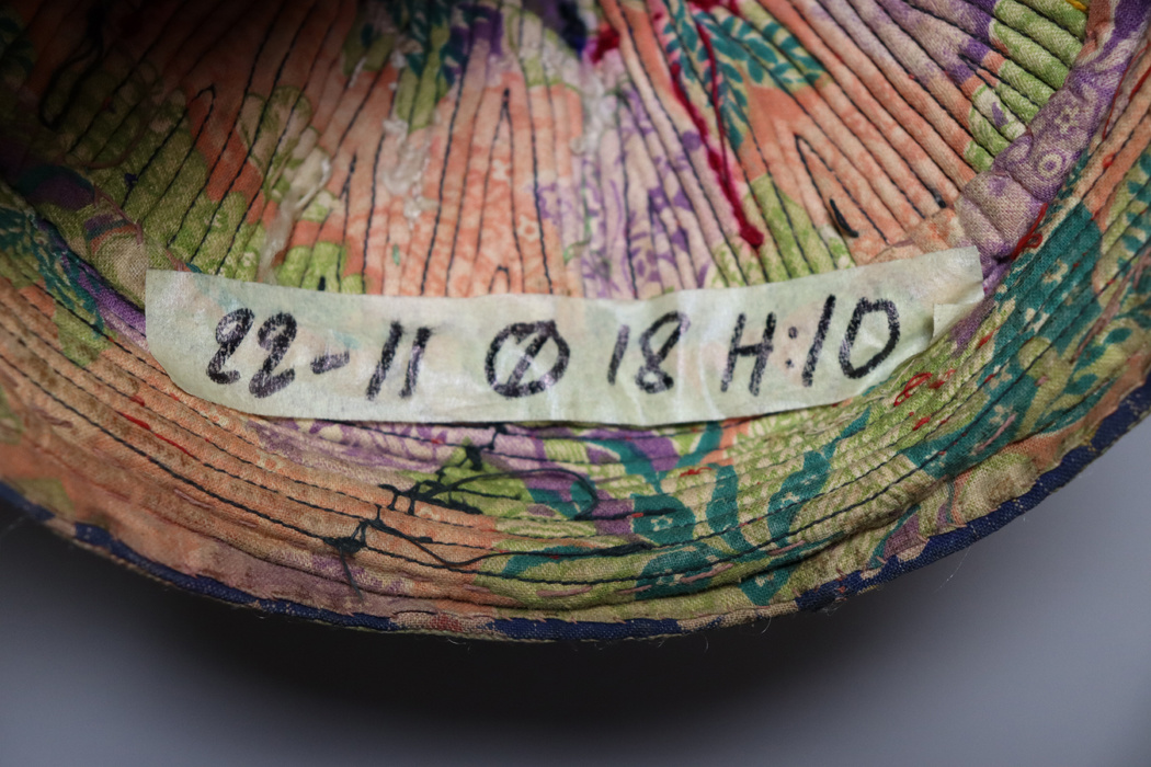 Antique hand embroidered cap hat from Afghanistn and Uzbekistan No:22/11