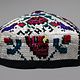 vintage hand embroidered Tubiteyka hat cap Tajikistan, Kazakhstan, Kyrgyzstan, and Uzbekistan No:22/12