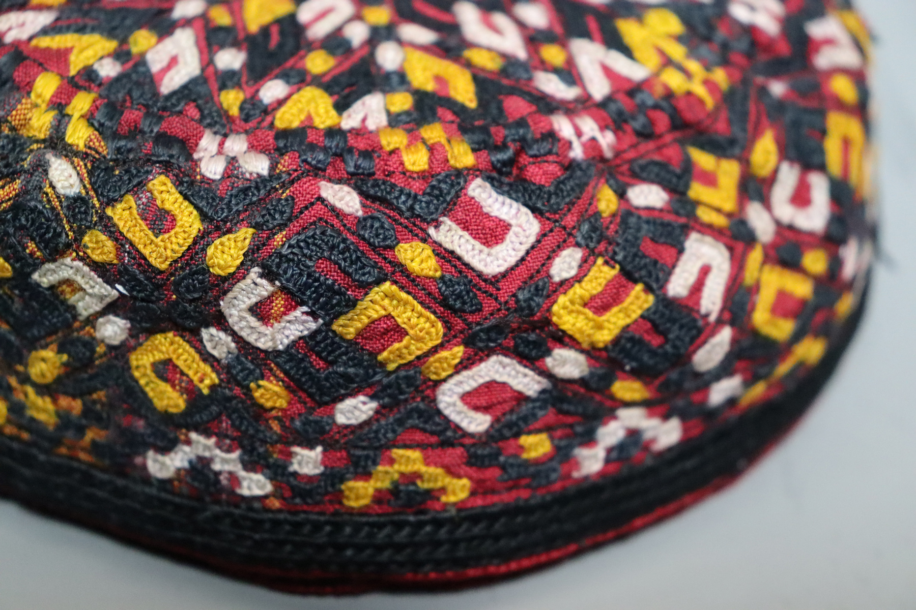 vintag hand embroidered Child’s TEKKE tribe Hat, Baby Cap No:22/20